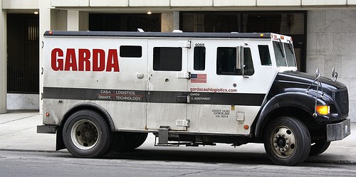 Armored Bank Truck